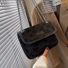 Small Square Bag Crossbody Shoulder Handbag for Women, All-Match