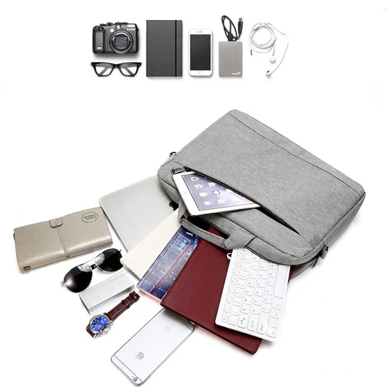 Protective Laptop Sleeve Shoulder Bag for Men and Women