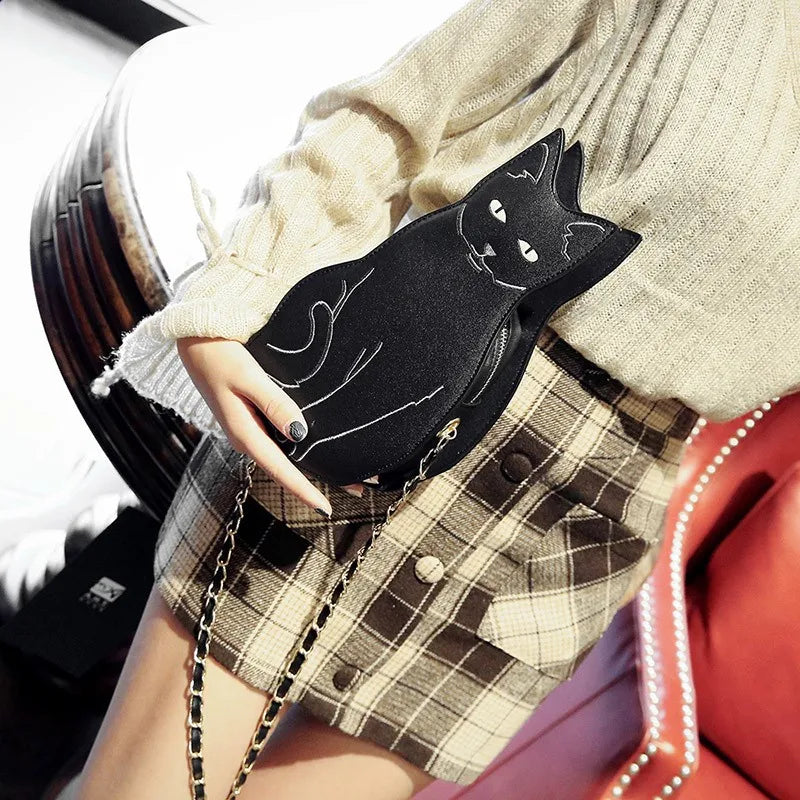 Women Crossbody Bag PU Leather Small Purse Harajuku Shoulder Bag