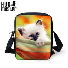 Front View Mini Messenger Bag for Women