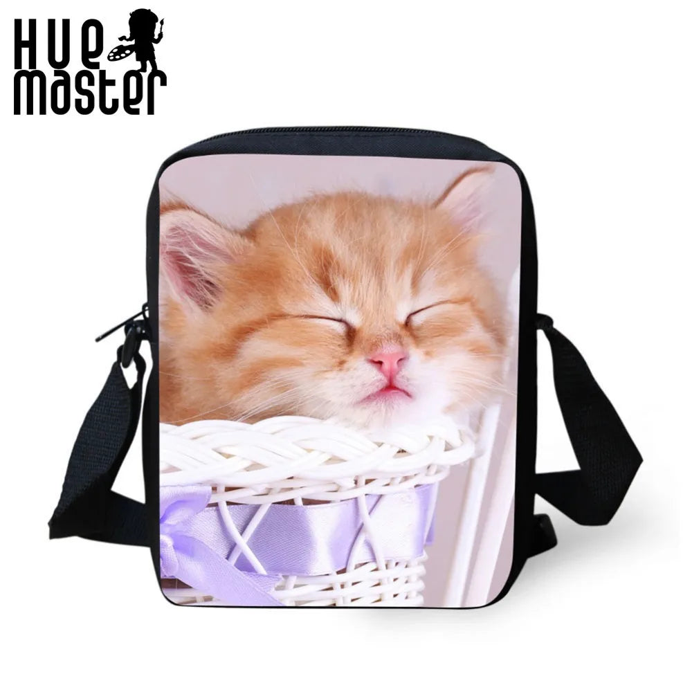 Front View Mini Messenger Bag for Women