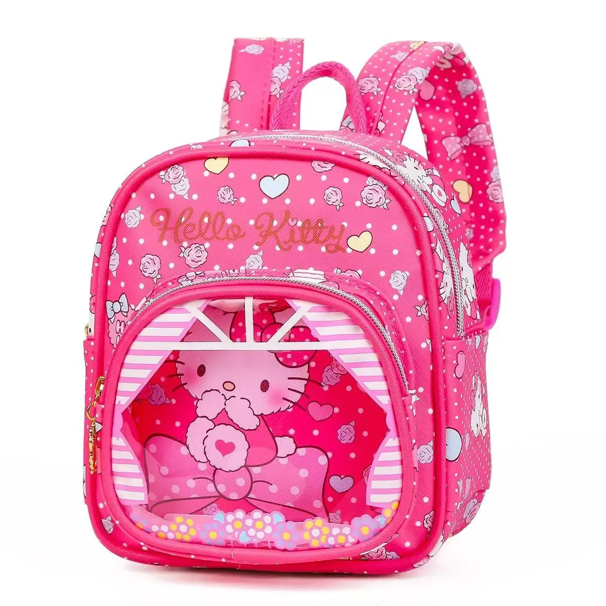 Children's Cartoon Transparent Mini Backpack