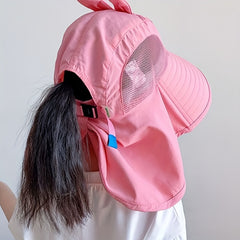 Girls UV Protection Sun Hat Breathable Fisherman Hat