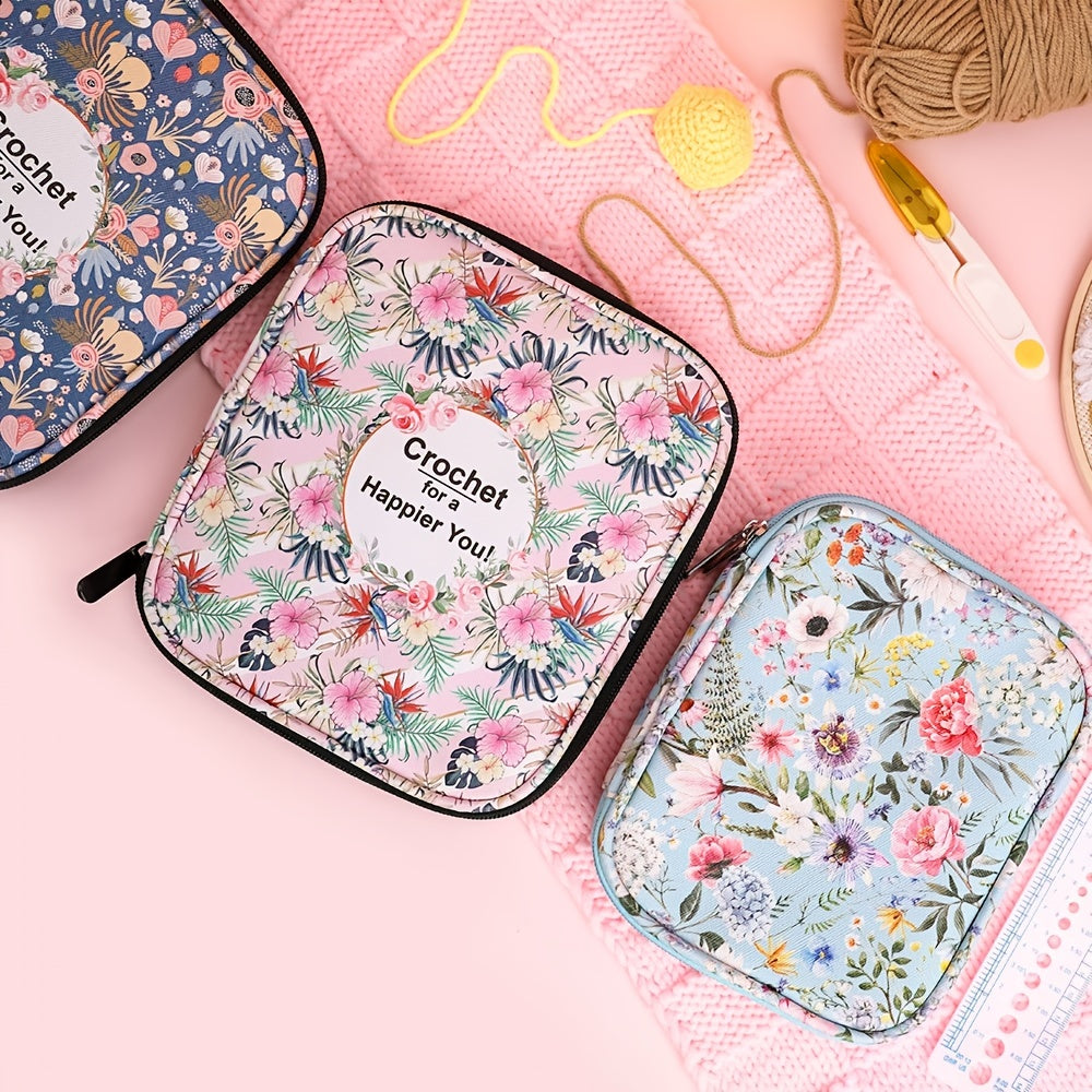 Knitting Bag Crochet Storage Tote Bag For Needles & Accessories