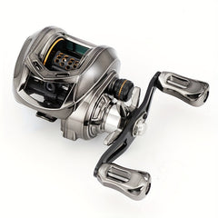 196g Baitcasting Fishing Reel 7.2:1 Gear Ratio Magnetic Brake Deep Spool