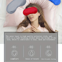 Soft Blackout Sleeping Eye Mask for Travel Rest Nap Yoga
