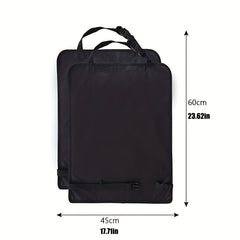 2pcs Car Back Seat Protector Kick Mats for Kids Waterproof Protection