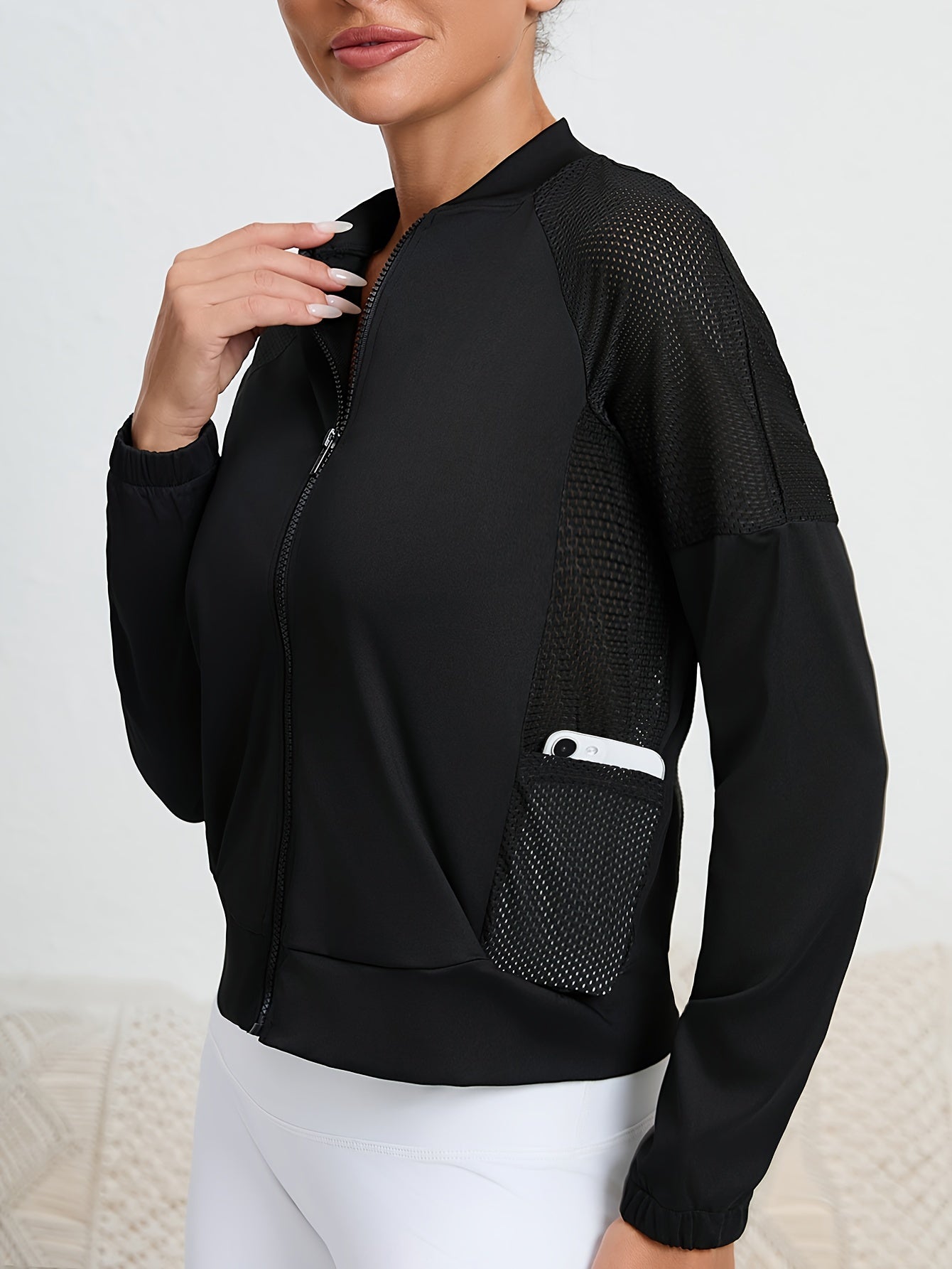Long Sleeve Yoga Sports Jacket for Women
