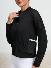 Long Sleeve Yoga Sports Jacket for Women