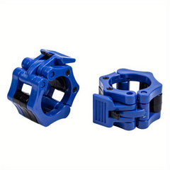 1Pair Barbell Lock Clips for Secure Weight Plates in Gym Weightlifting