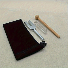 4096C High Freq Tuning Fork Alum Alloy w/ Hammer & Crystal