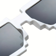 Y2K Rainbow Mosaic Sunglasses UV400