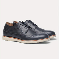 Men's Brogue Derby Shoes Non Slip Dress Shoes For Wedding Business