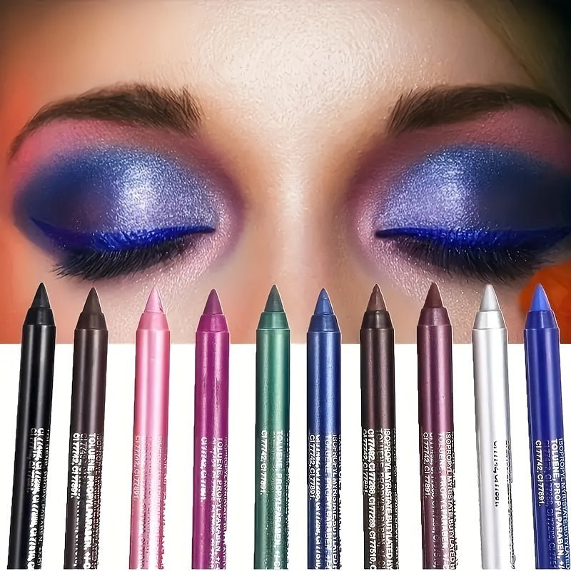 Metallic Smokey Texture Eyeliner Pen 14 Colors