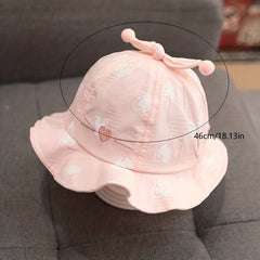 Heart Fisherman's Hat for Baby Girls