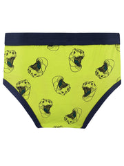 5pcs Boy Cartoon Print Briefs