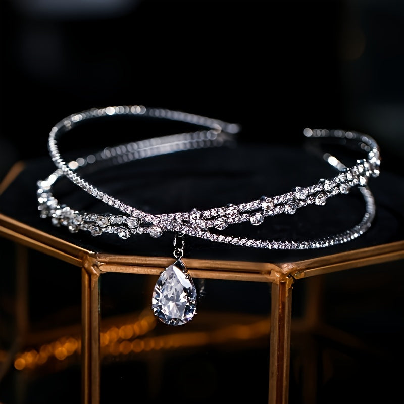 Rhinestone Hairband Bridal Wedding Hair Accessories