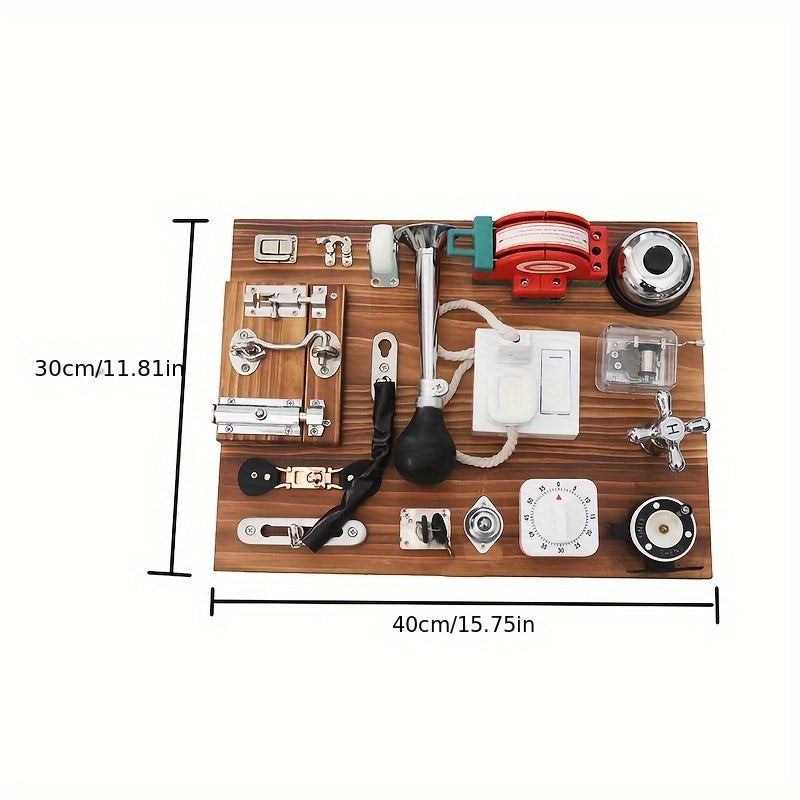 Piosoo Locking Board Mechanical Learning Toy