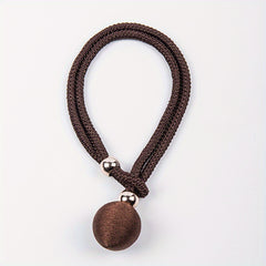 2pcs Nordic Ball Curtain Holdback Tie Rope Home Decor