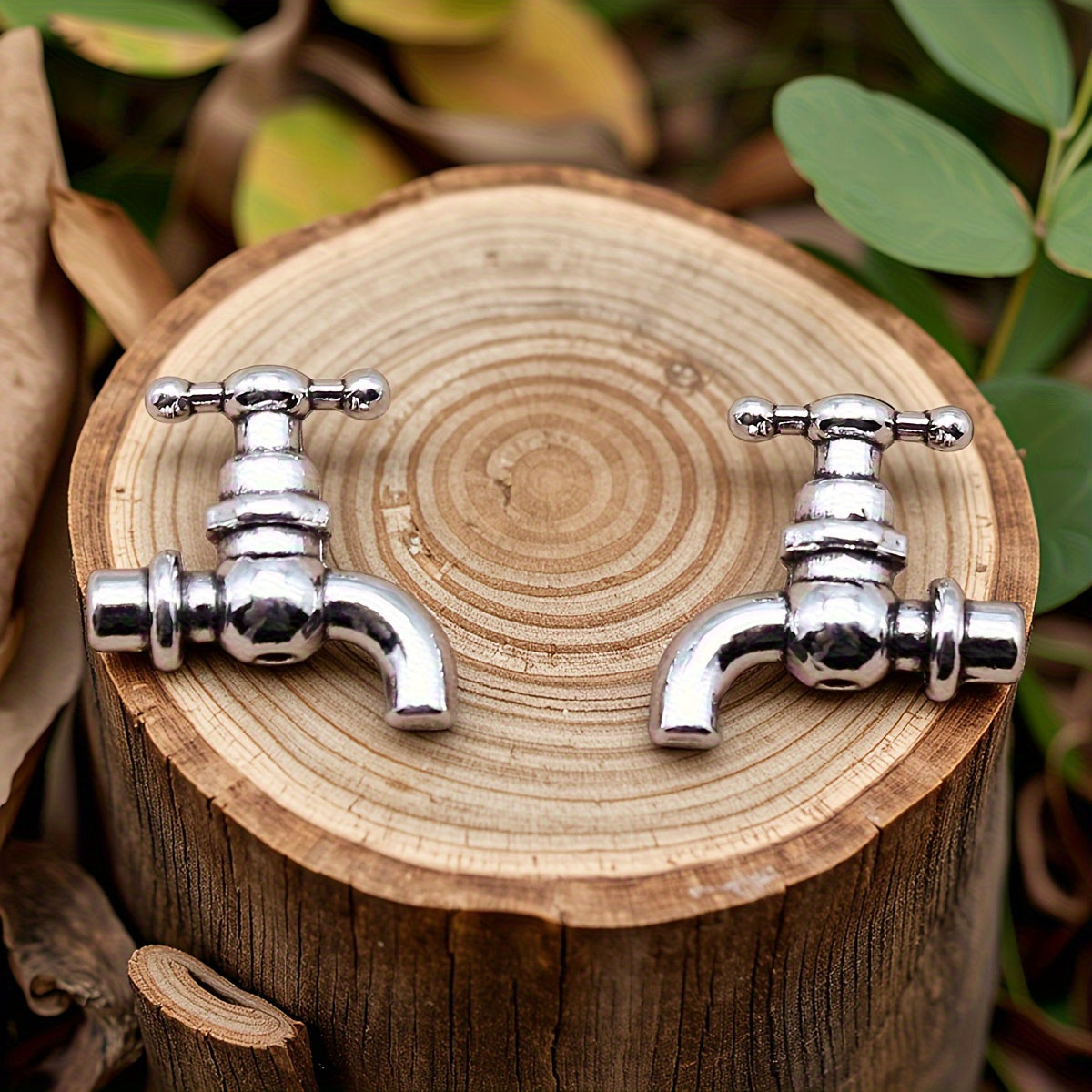 Mini Faucet Set of 5pcs for Doll House Decoration Collection
