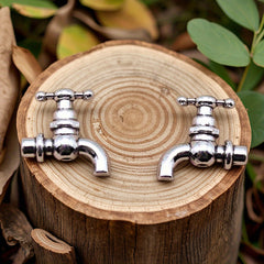 Mini Faucet Set of 5pcs for Doll House Decoration Collection