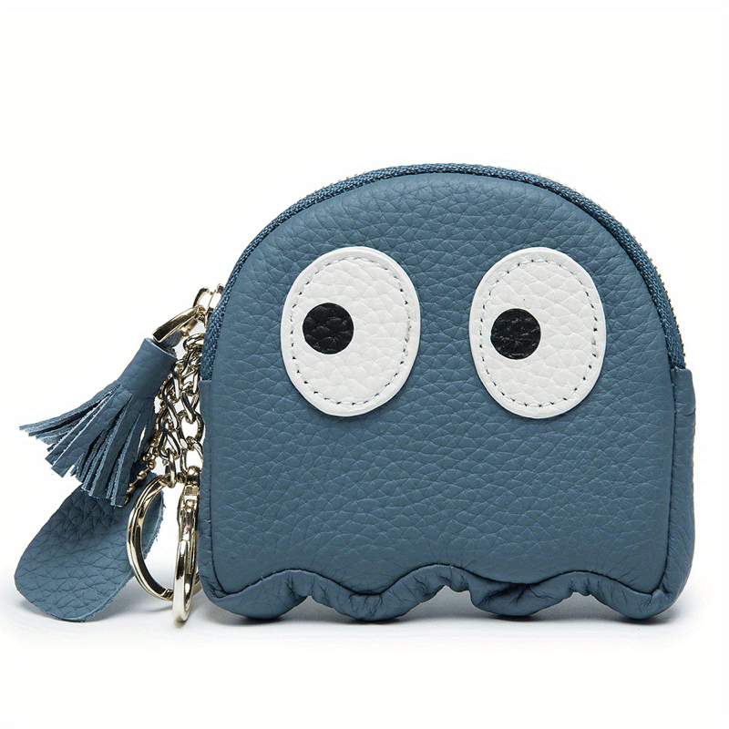 Ghost Zipper Coin Purse Mini Storage Bag For Kids