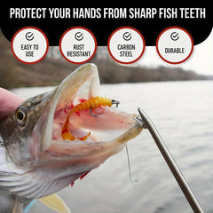 Stainless Steel Fishing Pliers - Perfect for Hook Removal