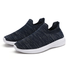Women's Casual Knit Sneakers Breathable Low Top Shoes