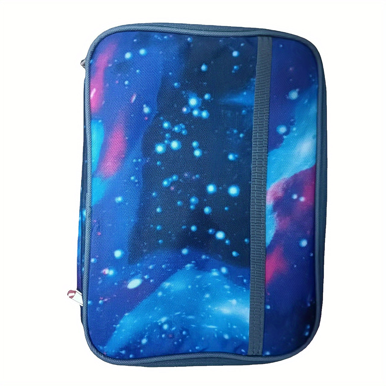 1pc Student Portable Square Lunch Bag Oxford Cloth Insulated Lunch Box