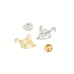 Cartoon Moon Cat Enamel Pin Brooch Clothing Jewelry