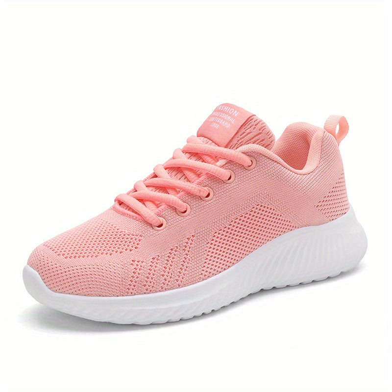 Breathable Lace Up Platform Casual Sneakers Women's Footwear