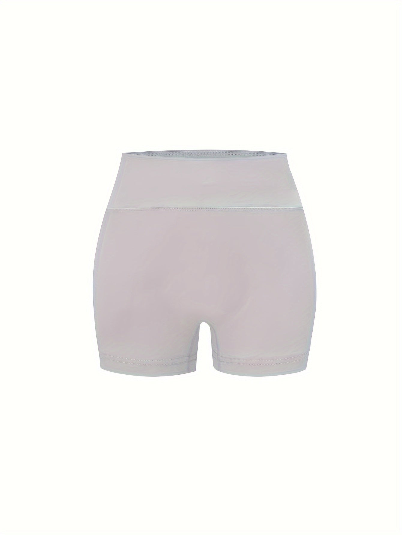 3 Pack Plus Size Sports Shorts Set Women's Plus High Waisted Workout Shorts