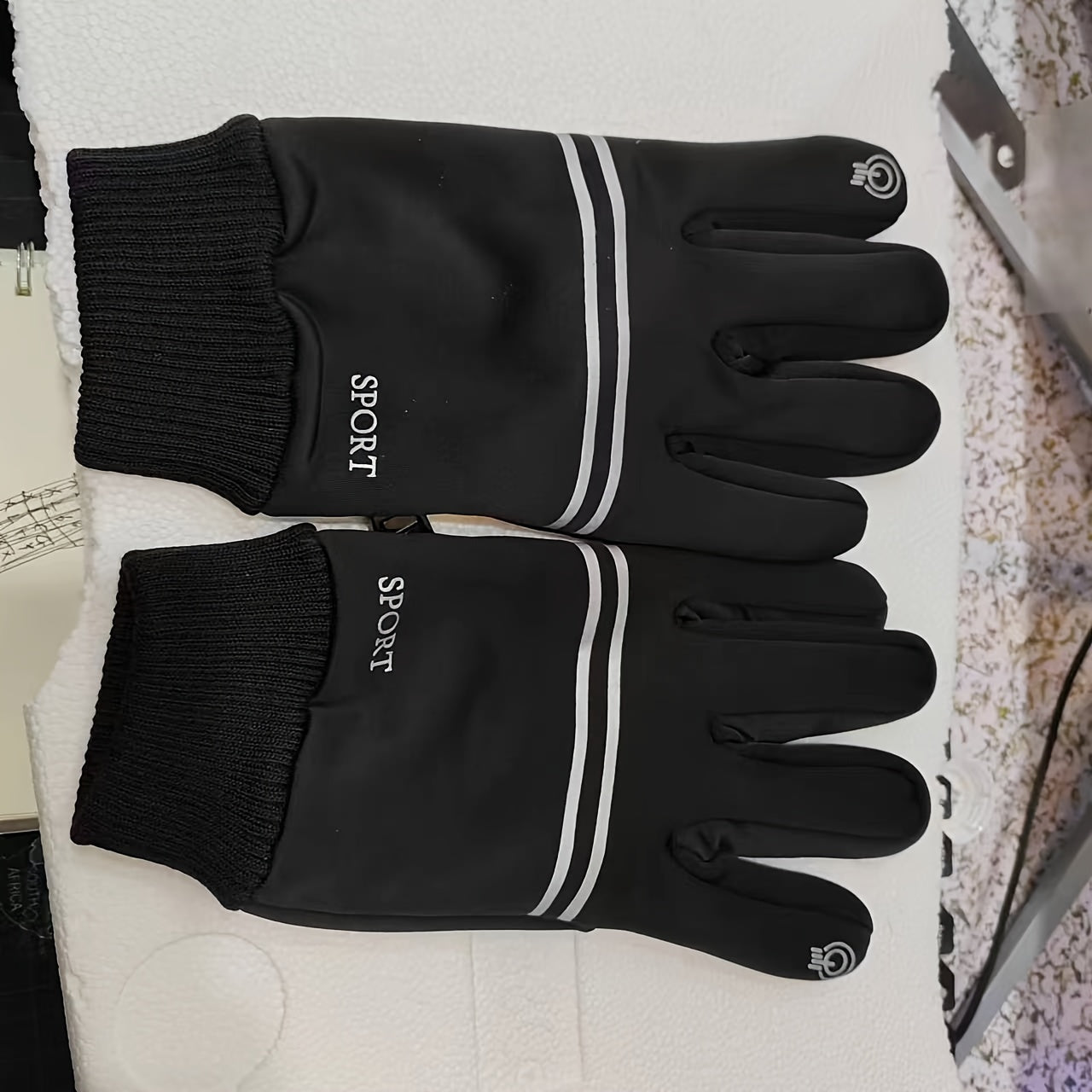 Windproof Waterproof Winter Cold proof Touch Screen Gloves For Men