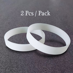 2-Pack Purple Silicone Bracelet for Day and Night