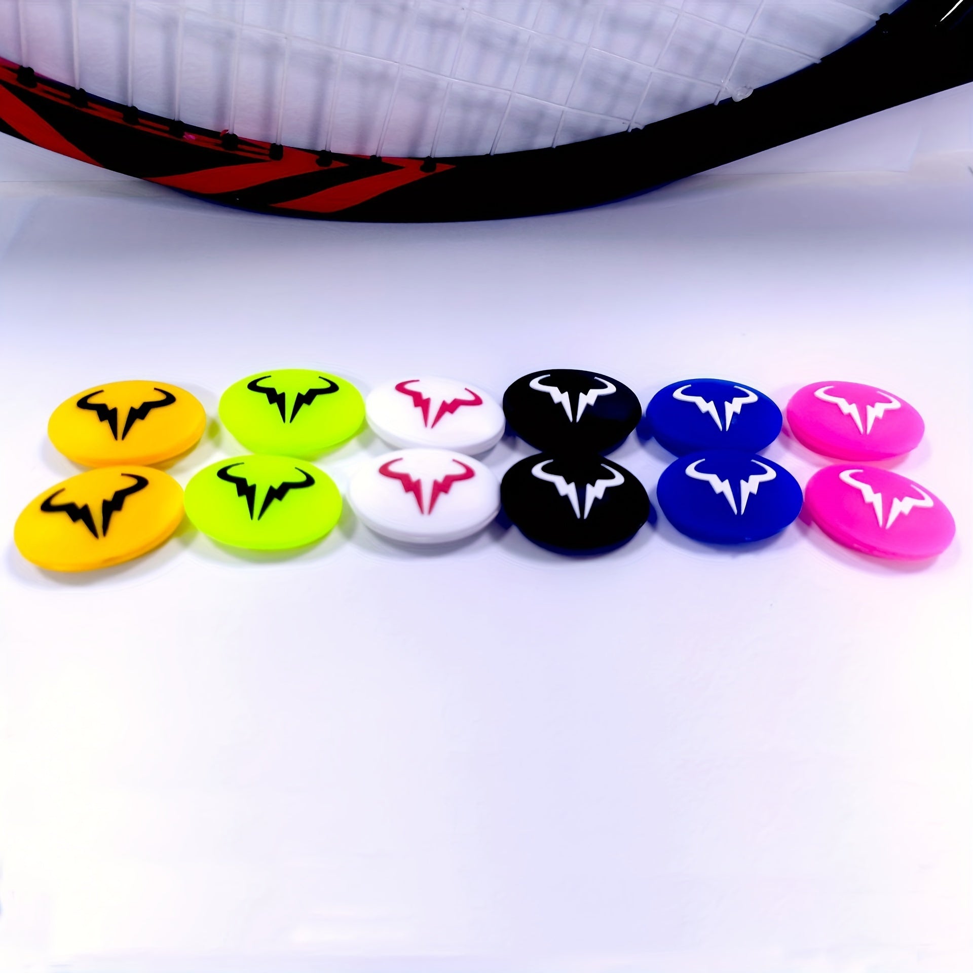 2pcs Tennis Damper Racket Shock Absorber Training Accessories