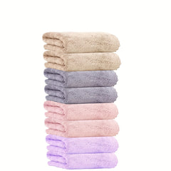 Quick Drying Coral Fleece Hand Towels - 34.8x74.93 cm