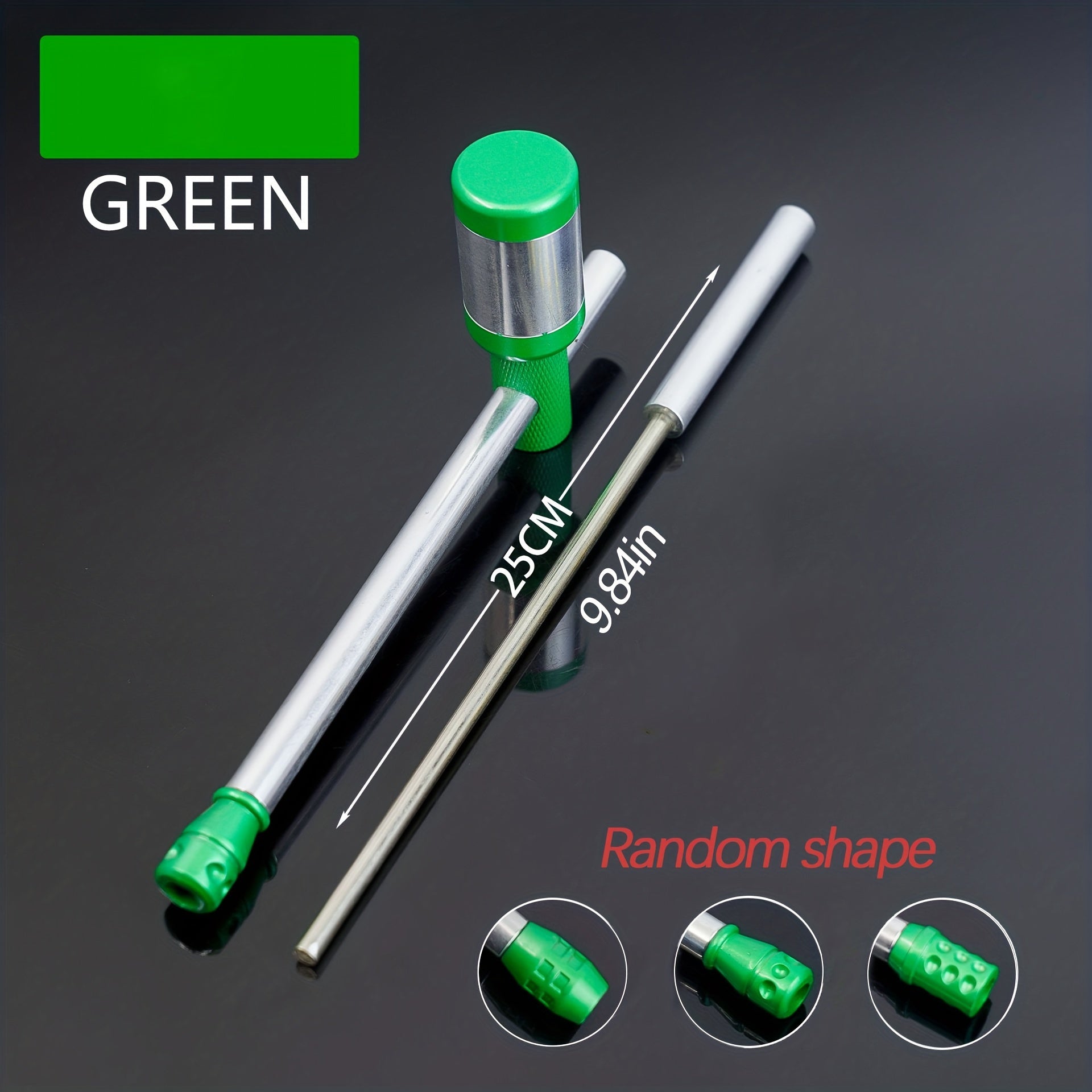 Alloy Bottle Crackling Tube Rubber Ball Funny Toy