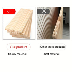 DIY Pine Wood Chips Plank Clapboard Manual Building Materials