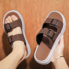 Men's Cloud Slides Non Slip Platform Sandals