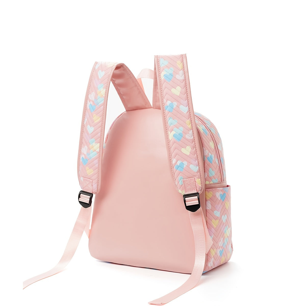 Pink Love Children's Backpack Large Capacity