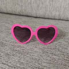 Cartoon Heart Frame Y2K Sunglasses Sun Protection for Kids