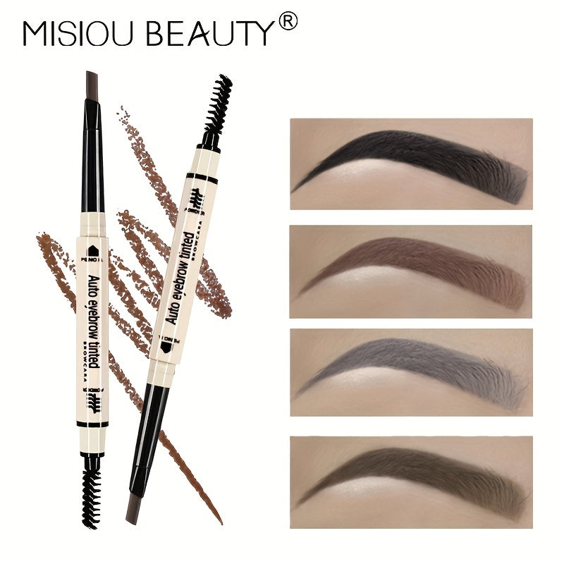 Triangular Head Eyebrow Pencil Ultra Slender Waterproof Sweatproof Eyebrow Pen