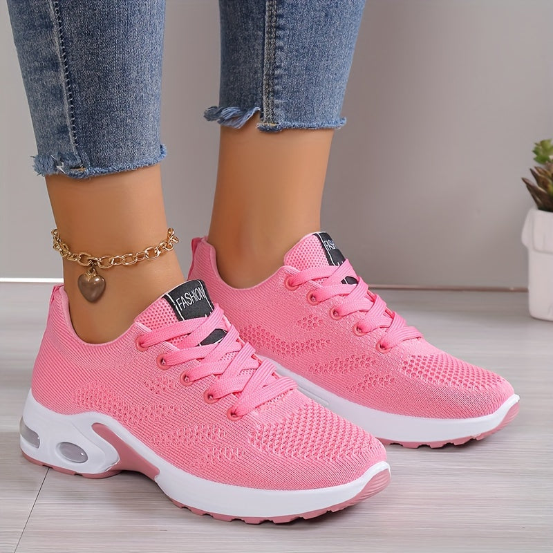 Women's Air Cushion Running Shoes Lightweight Mesh Breathable Sneakers