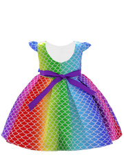 Christmas Party Dress Kids Performance Dress