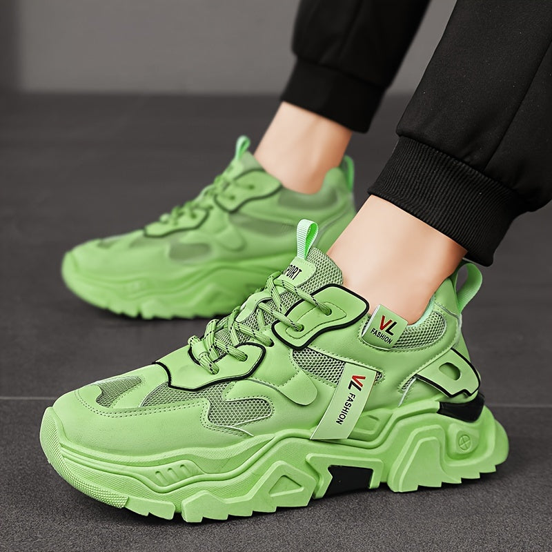 Men's Platform Shoes Soft Sole Street Style Chunky Shoes