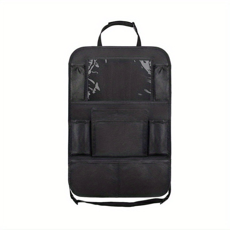Car Backseat Organizer With Touch Screen and Tablet Holder