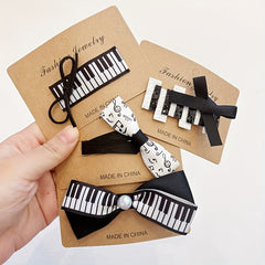 Artistic Piano Hair Clip Unique Hair Accessories