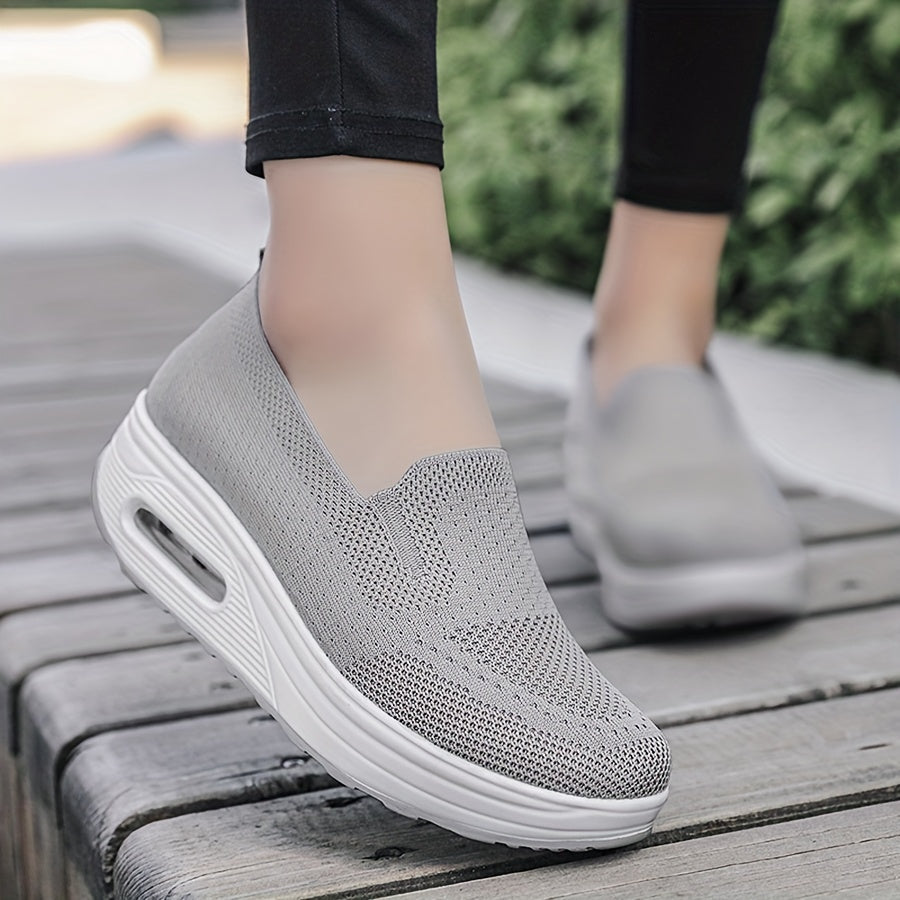 Soft Comfortable Slip On Loafers Shoes Lightweight Breathable Sneakers