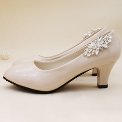 Rhinestone Shoe Clips DIY Floral Shoe Buckle Wedding Party