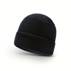 Winter Hat Gloves Scarf Set Plush Fleece Wool Cap